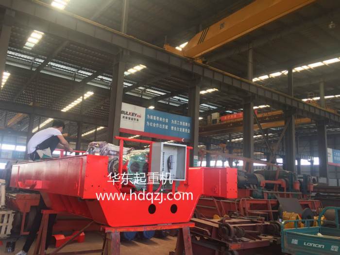 QD型10T-16.9M雙梁橋式起重機發(fā)貨